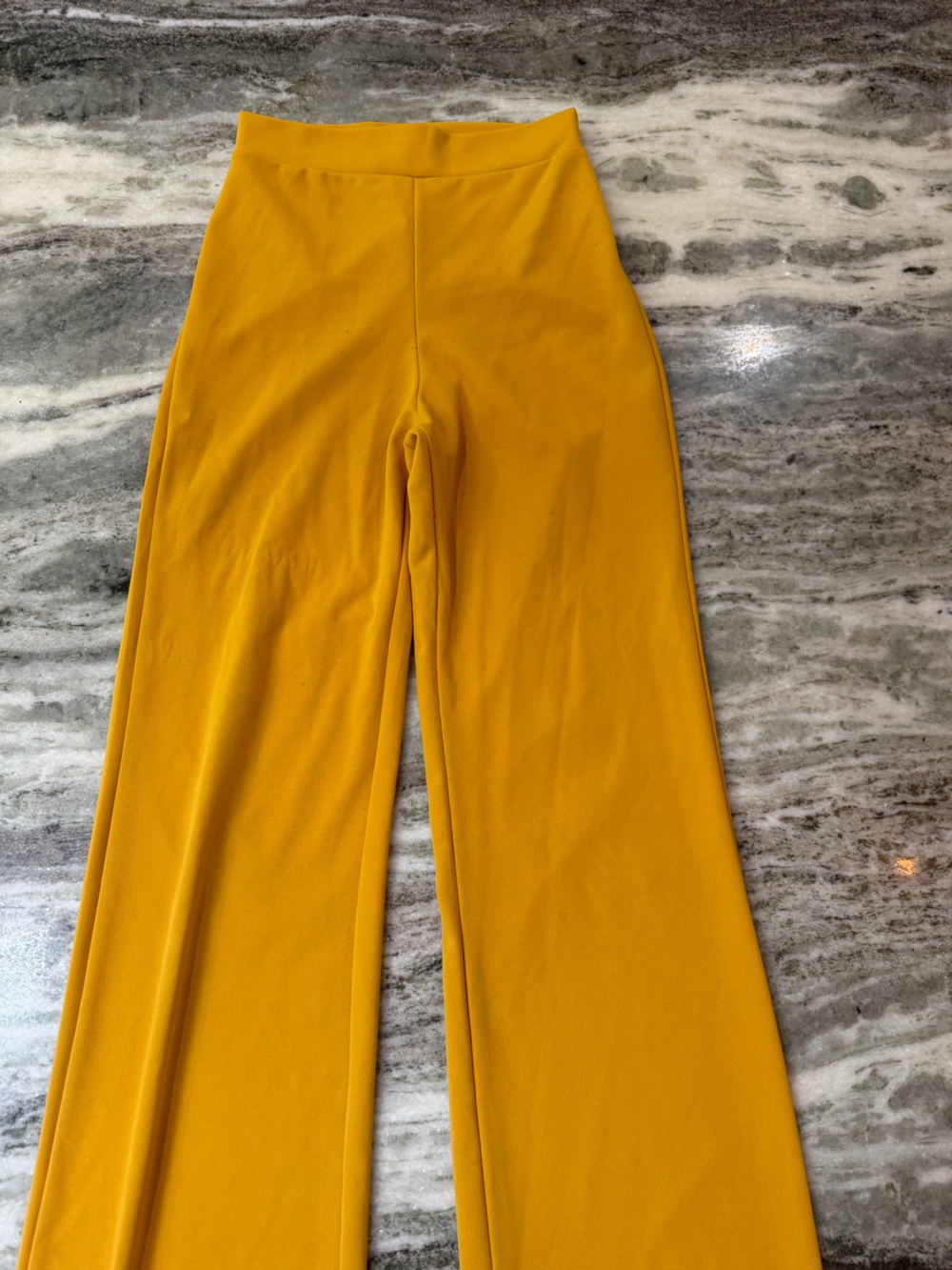 Love Culture Mustard Yellow Wide-Leg Trousers Pants
Size Small - Picture 5 of 6